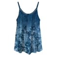 thumbnail image 5 of Puntoco Blusas de cuello cuadrado, blusas casuales de moda para mujer, camisetas holgadas estampadas, camisolas de cuello redondo, 5 of 5