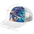 thumbnail image 2 of Solo Leveling Adult Baseball Cap Adjustable Sun Visor Hat Prints Trucker Hats Skull Cap Headwear for Men Women, 2 of 6
