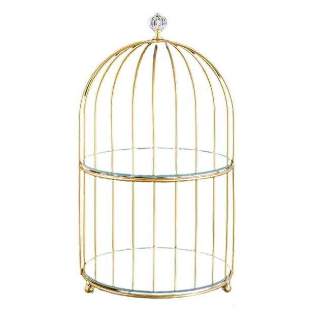 Abbracc Organisateur de Maquillage Rangement 2 Niveaux Commode Multi-Usage Cosmétique pour 20x36cm