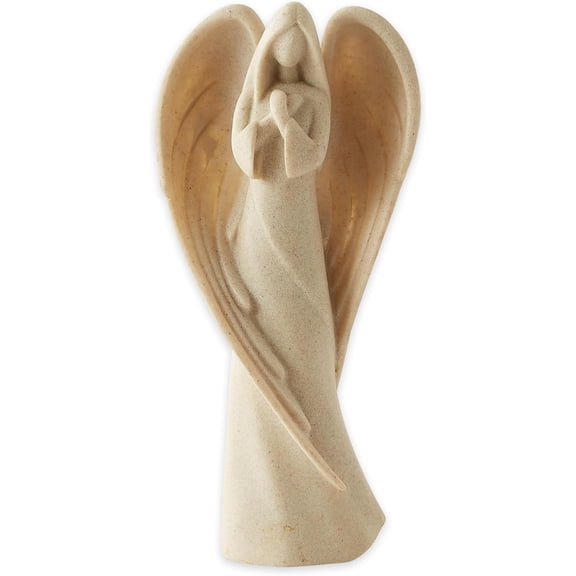 Kinoy Desert Angel Figurine, Decorative Angel Statue for Home, Spiritual Inspired Tabletop Decor for Living Room, Bedroom & Prayer Space