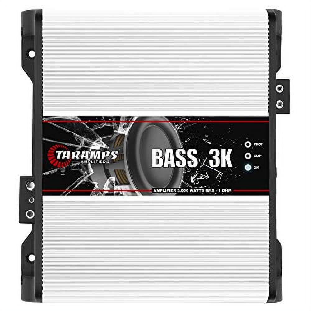 Taramps, Monoblock Amplifier, HD 3000.1 RGB 3000W RMS, Full Range