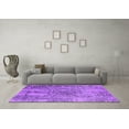 thumbnail image 3 of Ahgly Company Indoor Rectangle Oriental Purple Industrial Area Rugs, 4' x 6', 3 of 4