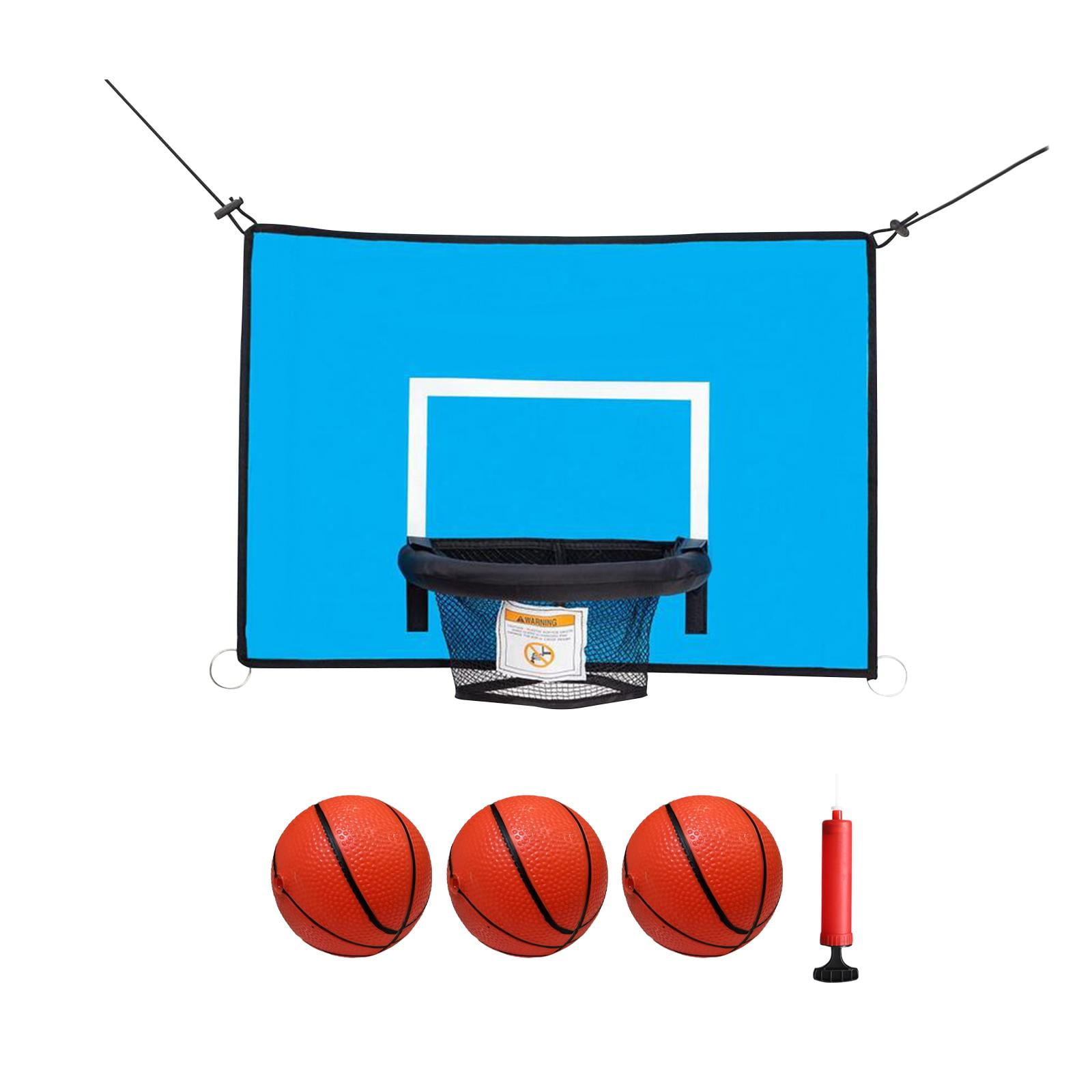 harayaa Basketball Hoop for Trampoline Basketball Training Outside Indoor Outdoor Sports Style B