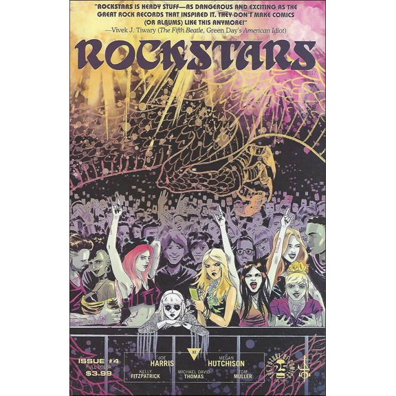 Rockstars #4 VF ; Image Comic Book