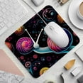 thumbnail image 2 of Snail Square Desk Pad Mouse Mat Gaming Mousepad, 8.3x9.8 Inch, Non-Slip Rubber Bottom, Printed, Suitable for Office and Gaming, 2 of 6