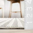 thumbnail image 2 of nuLOOM Yulia Geometric Bands Machine Washable Area Rug, 2' x 3', Yulia Light Grey, 2 of 7