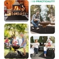 thumbnail image 7 of Large 60 x 40 inches Under Grill Mats for Outdoor Grill | Double-Sided Fireproof | Waterproof | Oil-Proof | Easy to Clean | Indoor Fireplace/Fire Pit Mat | Quality BBQ Mat for Deck Patio Lawn, 7 of 7