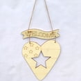 thumbnail image 4 of Colgante de madera DIY 4 de julio, Día de la Independencia de los Estados Unidos, adorno de estrella de cinco puntas, espacios en blanco de madera, letrero en blanco para manualidades, 2 piezas Eigraketly HA012057-01, 4 of 7