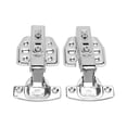thumbnail image 4 of Hinges, 105-110° Stainless Steel Muffler Close Cabinet Hinges With Adjustable Screw For Kitchen Bathroom Middle Bend, 4 of 8