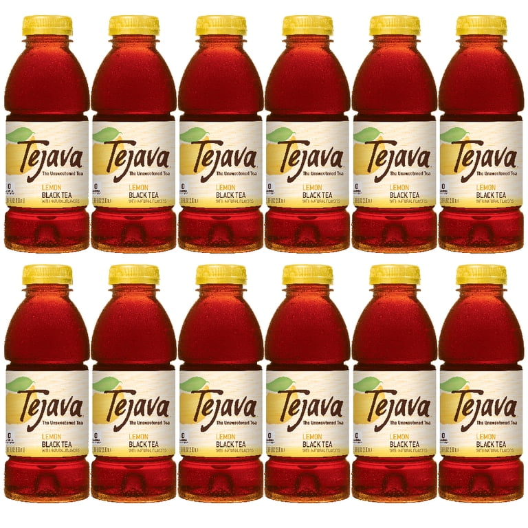 Tejava Lemon Black Iced Tea, 16.9 fl oz, 12 Pack photo 5
