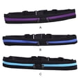 thumbnail image 4 of relayinert Polyurethane Stylish And Compact Waist Bag For Running Adjustable Fanny Pack For Sports Convenient purple 1Set, 4 of 6