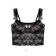 thumbnail image 2 of Sujetador Sexy Qarigey Lencería de encaje Ropa de dormir para mujer Negro L AP018398-09, 2 of 6