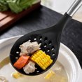 thumbnail image 4 of pitrice Skimmer Spoon Kitchen Silicone Colander Non-stick Stainless Steel Cooking Utensil, Skimmer Spoon, 4 of 8