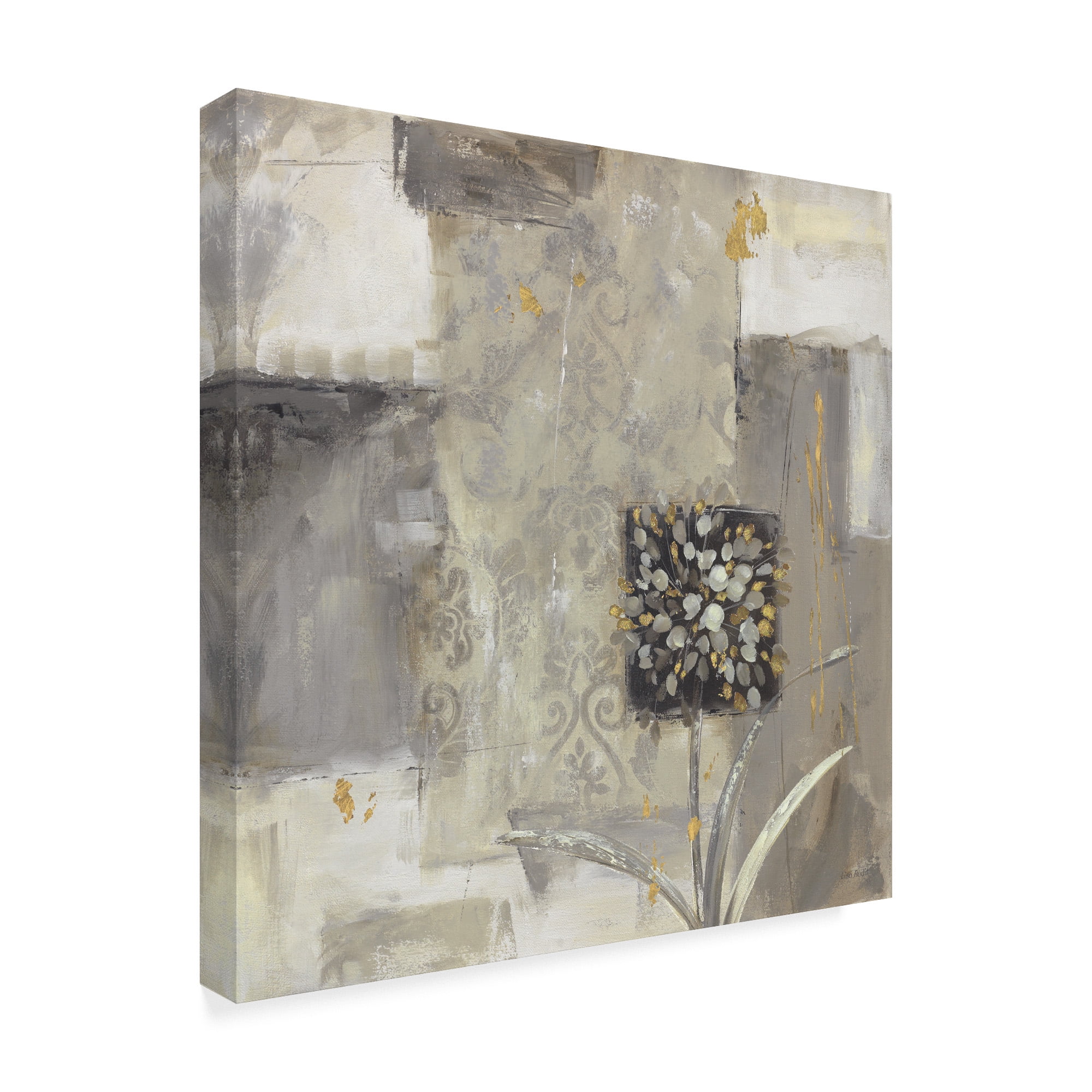 Trademark Fine Art 'Shades of Gray II' Canvas Art by Lisa Audit