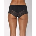 thumbnail image 3 of Maidenform Hipster Cheeky Microfiber Low Rise Panty Lace Seamless Women's Underwear 40823, 3 of 7