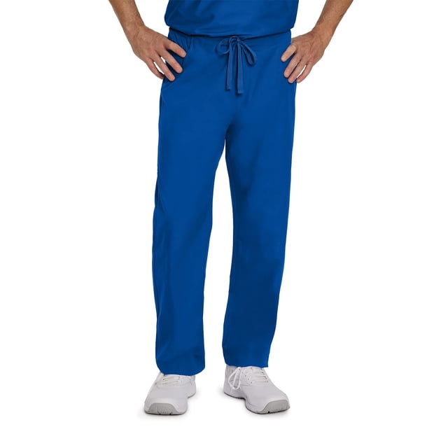 Landau Essentials Reversible Scrub Pants for Men and Women: Unisex, Classic Relaxed Fit, Drawstring Medical Scrubs 7602
