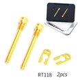 thumbnail image 6 of 2x Hydraulic Disc Exhaust Clip Screw Hydraulic Disk Caliper - Gold, x30mm, 6 of 8