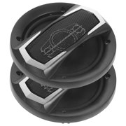 AURARMLET 1Pair Car Stereo Speakers Black 35W Powerful Loudspeaker for Superior Sound
