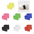 thumbnail image 2 of 2Pcs Soccer Shoe Lace Bands Youth Soccer Cleat Lace Covers Silicone Shoelaces Covers Protector for Soccer Cleats, 2 of 9