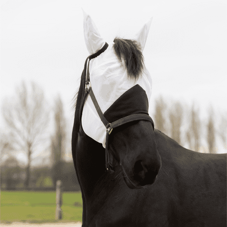 Resistance Horse Fly Mask with Ears, Fine Mesh Material - Ultimate Insect Defense