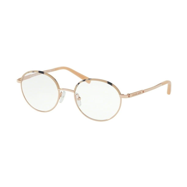 Michael Kors 0MK3015 Full Rim Round Womens Eyeglasses - Size 50 (Pink ...