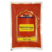 Rani Kashmiri Chilli Powder (Deggi Mirch, Low Heat) Ground Indian Spice 7oz (200g) ~ All Natural, Salt-Free | Vegan | Gluten Friendly | Perfect for Deviled Eggs & other low heat dishes