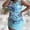 Blue Leaf, variant on 2026 Print Strapped Two Piece Plus Size Tankini Women High Waist Curvy Swimsuit Lady Push UP Hollow Big Bathing Suit