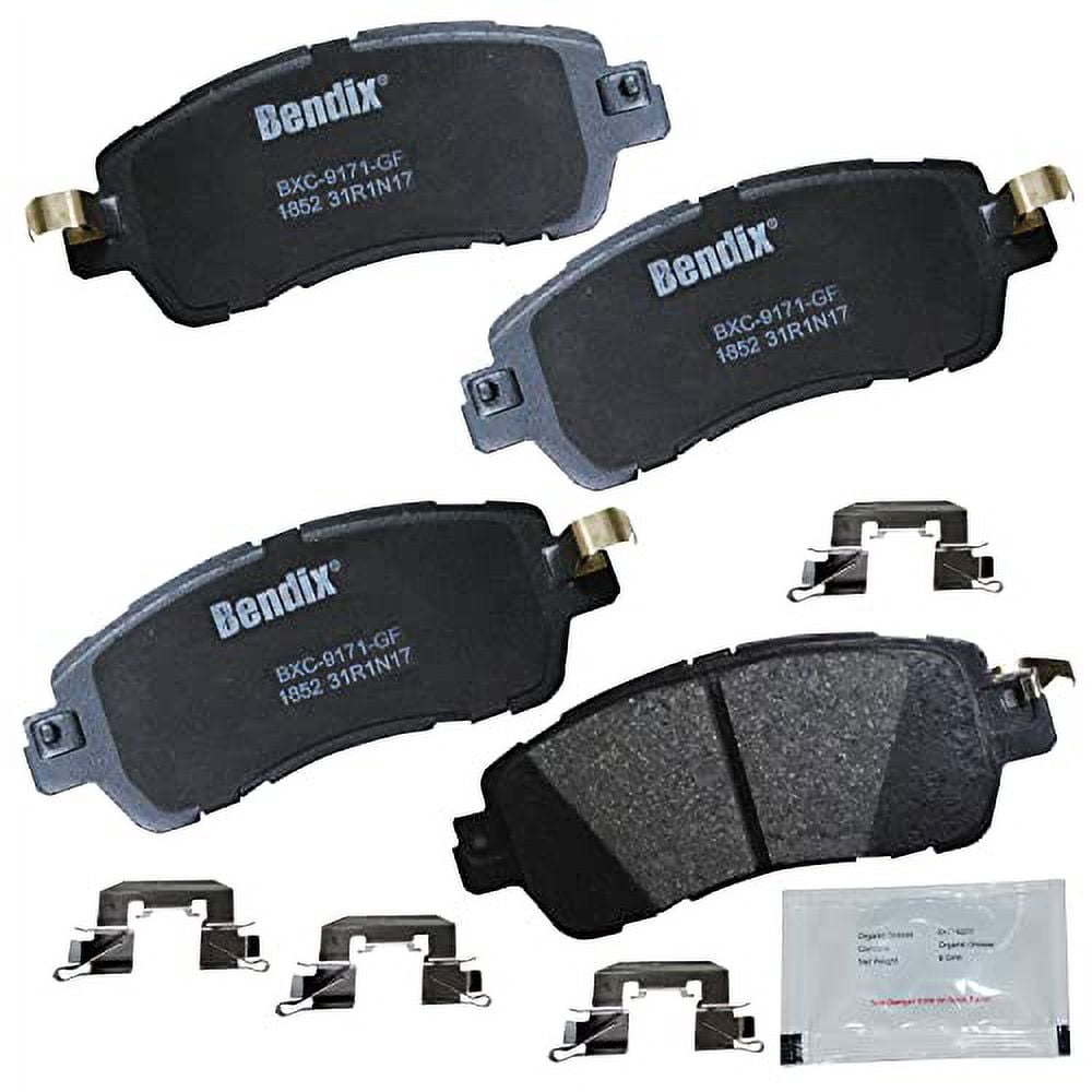 Bendix CFC1852 Copper Free Premium Brake Pads Fits select: 2017-2018 TOYOTA YARIS IA, 2016 TOYOTA SCION IA