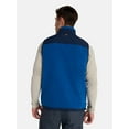 thumbnail image 3 of Ozark Trail Men's and Big Men's Mix Media Fleece Vest, Sizes S-3XL, 3 of 6