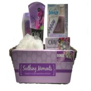 Olay Indulgent Spa at Home Gift Basket with Bonus Free Magazine Subscription (Value Saving $28.00 + Coupon Booklet for additonal savings)