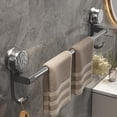 thumbnail image 7 of LACKUST No Drill Wall Mounted Shoe Rack - Gray Bathroom Slipper Storage, Multifunctional Anti-Rust Plastic Towel Holder for Entryway Small Space, 7 of 7
