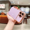 thumbnail image 2 of SaniMore for iPhone 15 Pro Max Case, Electroplated Wave Bumper Design Camera Large Window (with Lens Film) Full Protection Stylish Slim Lightweight Anti-drop for Girls Women,Purple, 2 of 12