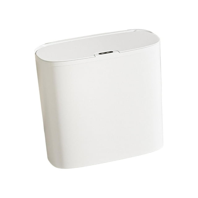 GROWTH TANK Hanging Kitchen Bin, Compost Bin, Convenient with Lid, Cabinet Doors, RV, Rooms, White