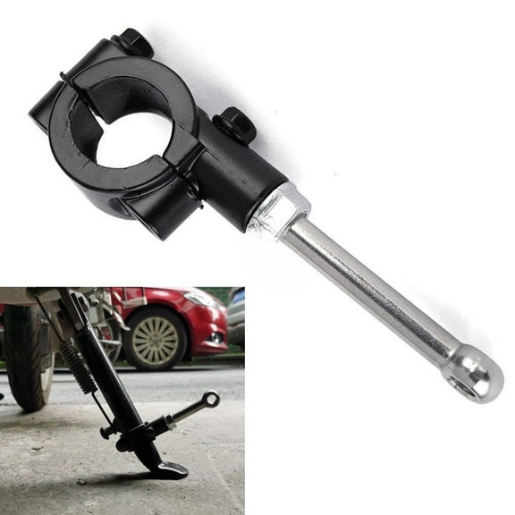 Fule Motorcycle Side Stand Extension Kit Foot Pedal Assistant Tool For 20-23mm Kickstand Motorcycle Part Accessories