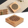 thumbnail image 3 of Incense , Tetragonum Bamboo Material Fine Workmanship Incense Cone Holder Retro Style Design  for Bedroom, 3 of 8