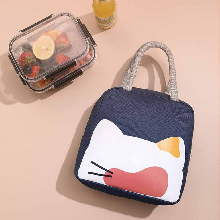 RKSTN Insulated Lunch Bag Travel Essentials Lunch Box Bag Tote Bag To Work  with Rice Lunch Bento Bag Insulation Rice Bag Lunch Box Bag Insulation Bag