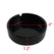 thumbnail image 2 of Soporte cenicero de plástico en forma de cilindro para el hogar, 103 mm de diámetro, negro, 2 of 4