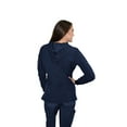 thumbnail image 5 of Green Town Scrubs for Women - Hoodie Pull-Over Scrub Jacket, 4 Pockets, Lightweight, Stretch Fabric, Easy Care, 5 of 6