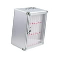 thumbnail image 2 of funtasica Phone Storage Cabinet Phone Locker with 2 Keys Classroom Lockable Office Wall Mounted Pocket Chart Lock Box Smartphone Keeper 24 Slots, 2 of 9