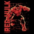 thumbnail image 2 of Men's Captain America: Brave New World Red Hulk Poster  Graphic T-Shirt, 2 of 5