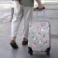 thumbnail image 3 of Unicorn Princess Castle Pattern Luggage Cover Fashion Suitcase Cover Baggage Covers Fit 25-28 Inch Luggage (Go Travel), 3 of 4