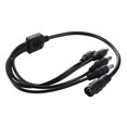 thumbnail image 3 of 3X 1 A 4 DC Divisor de 4 Puertos de Alimentacion Adaptador de Camara CCTV Cable, 3 of 5
