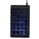thumbnail image 3 of Methold Teclado con cable con 19 teclas de botón, recargable, Universal, ligero, pequeño receptor, suave, ergonómico, teclado de bolsillo, ordenador Juegos de teclado y mouse para computadora, 3 of 6