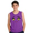 thumbnail image 3 of Camisola de Niños Pequeños para Niños de 3 a 15 Años con Impresión de Gradiente Lindo, Tela Suave sin Mangas para Uso Informal Y Ocasiones Especiales, 3 of 8
