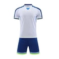 thumbnail image 4 of Youth Soccer Jersey Ndbuld Kids Soccer Set Boys Girls Short Sleeve Football Uniform With Shorts Breathable Sports Kit For Youth Training Match School Sports, 4 of 5