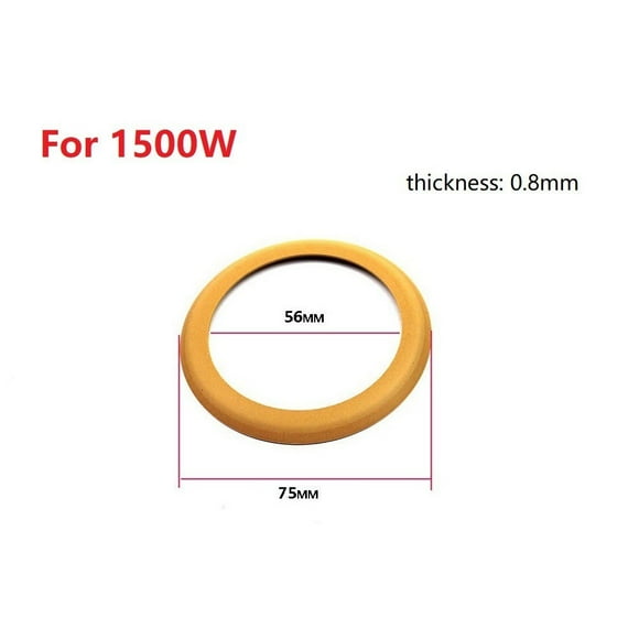 Chendee Piston Ring Rubber Insulated For 550W/1100W/1500W Oil-Free Silent Air Compressor,1500W