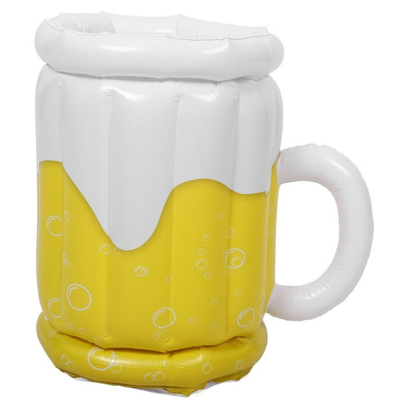 SOPOTUTU Creative Inflatable Beer Mug Cooler Multi Function Portable Cooler for Drinks