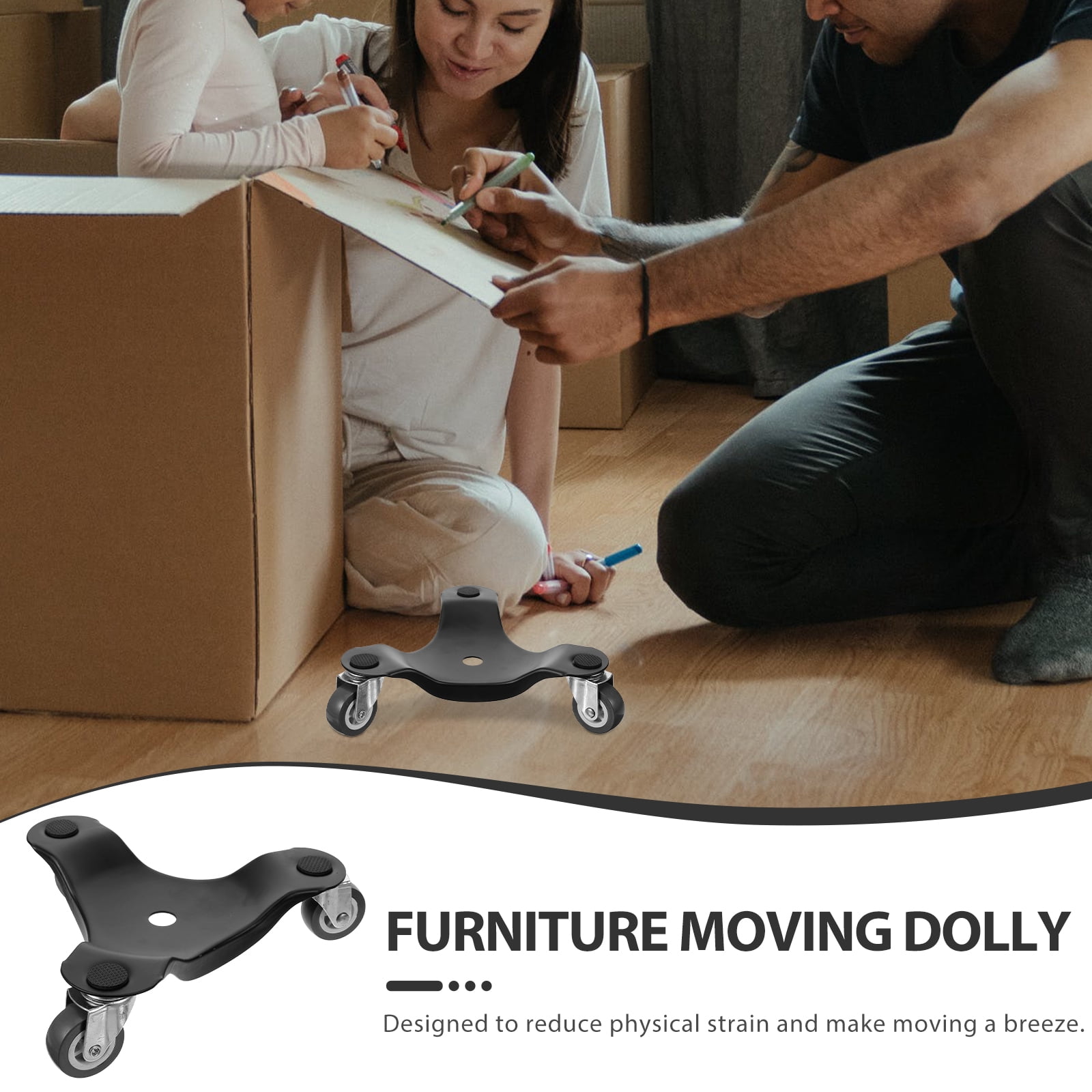 Metal Dolly Furniture Mover Dolly Dolly for Moving Furniture Moving Wheels Furniture Dolly