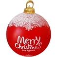 thumbnail image 2 of Venta de bolas inflables de Navidad, 60 cm, grandes, para exteriores, de PVC, para Navidad, inflables gigantes, reutilizables, muñecos de nieve de Papá Noel, para decoración de jardín y patio de Navid, 2 of 6