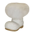 thumbnail image 2 of Alexander Taron 4.5" Small White Beaded Boot Schaller Paper Mache Candy Container, 2 of 2